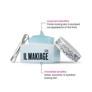 IL MAKIAGE Power Lift Plumping Cream Anti-Aging Collagen-Boost Priming NEW NIB